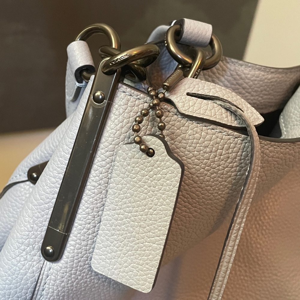Coach Dalton Bag 31 in Mist/Gunmetal NWT - Picture 12 of 17